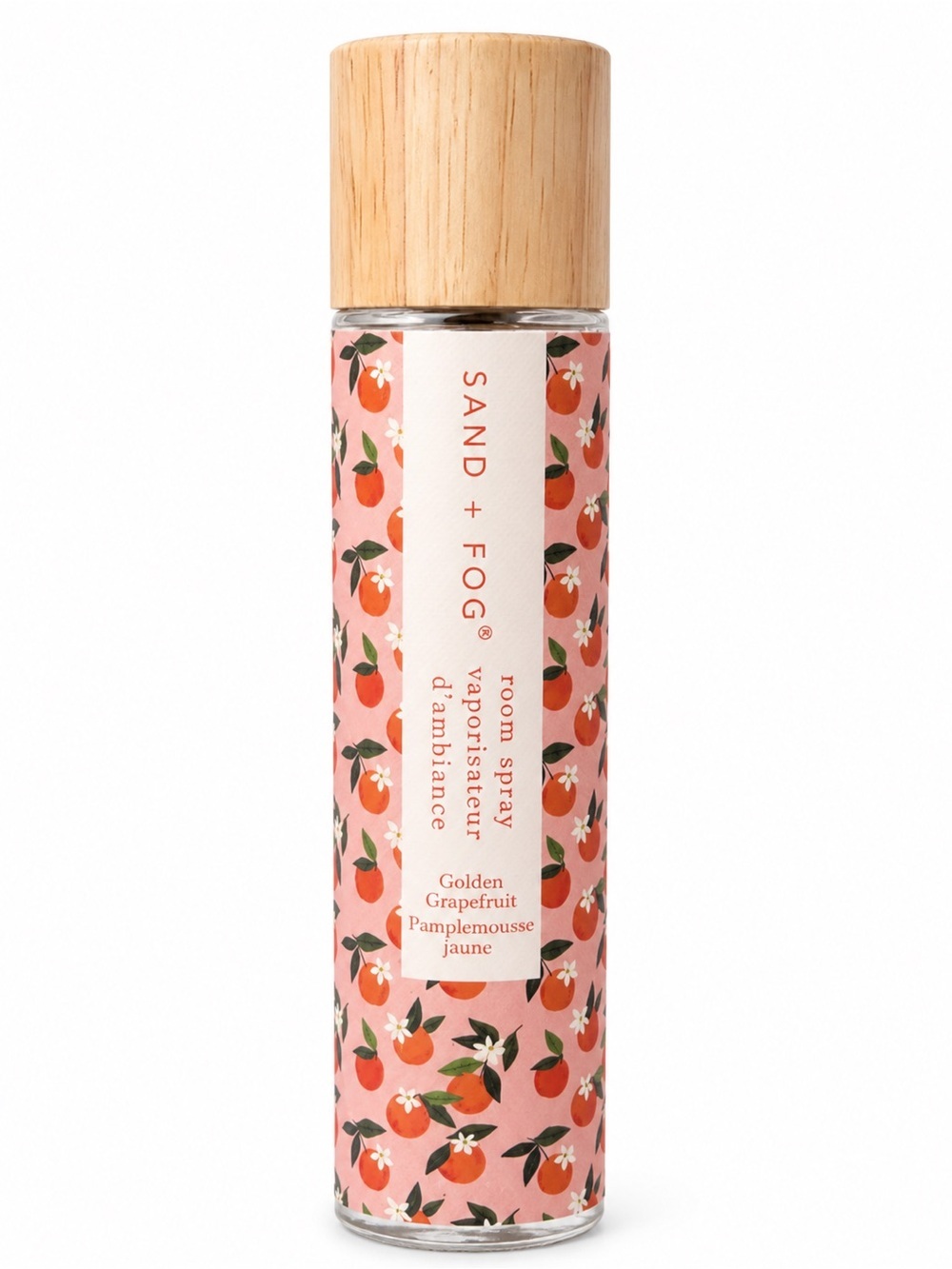 SAND + FOG Golden Grapefruit Room Spray — Pink Citrus Design